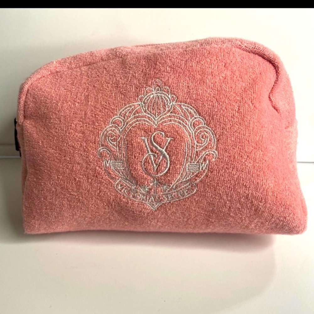 Victoria's Secret  with Terry  Logo cosmetic bag